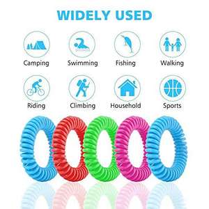 <span class=keywords><strong>Pulseras</strong></span> <span class=keywords><strong>Antimosquitos</strong></span> de Color Sólido con Aceite Esencial y Accesorio de Resina EVA con Propiedades <span class=keywords><strong>Antimosquitos</strong></span> - Product Image 4