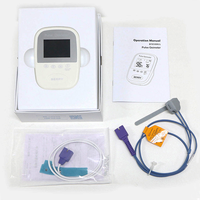 Oxymètre de pouls vétérinaire multifonctionnel 6-en-1 haute précision, moniteur portable connecté à une application pour animaux de compagnie, destiné uniquement à l'usage vétérinaire