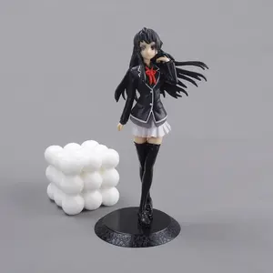 Anime Yahari Ore No Seishun Love Comedy Wa Machigatteiru Kan Yukinoshita Yukino Figura 18CM Uniforme escolar Ver PVC Acción - Product Image 4