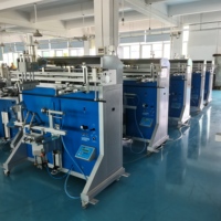 Máquina de impresión de cubo grande, pantalla de seda, contenedor de agua para alimentos, barril rascador, Cubo de plástico, equipo de pintura