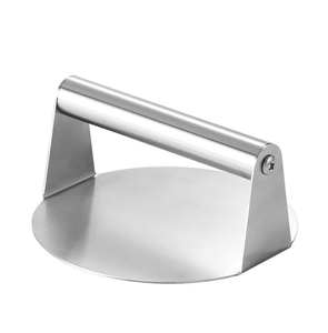 Prensa para <span class=keywords><strong>Hamburguesas</strong></span> de Acero Inoxidable Antiadherente, Parrilla para Filetes - Product Image 1