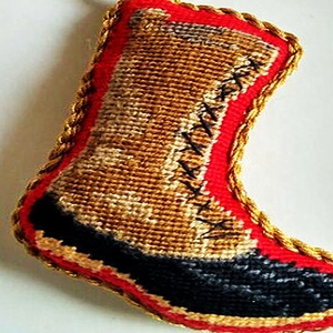 Adornos Navideños Personalizados de Punto de Cruz, Bordados al por Mayor - Product Image 3