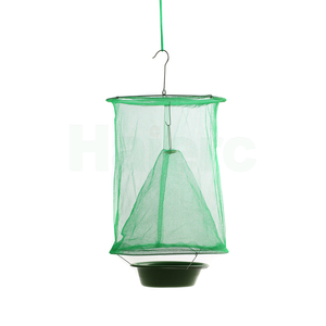 Jaula para <span class=keywords><strong>Moscas</strong></span>, Red para Atrapar <span class=keywords><strong>Moscas</strong></span>, Plegable, Colgante, de Alta Eficiencia para Capturar Insectos en el Hogar - Product Image 1
