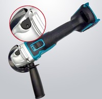 Meuleuse d'angle sans fil 21V sans balais, professionnelle, pour bricolage, 180 mm, outil multifonctionnel de meulage et de découpe avec batterie au lithium