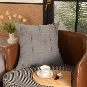 Coussin décoratif moderne haut de gamme en polyester, motif rayé tissé délicat, pour canapé <span class=keywords><strong>et</strong></span> chambre à coucher, portable - Product Image 3
