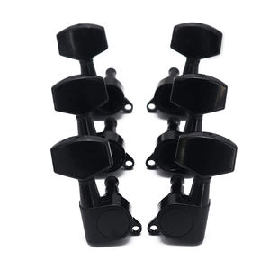 黑色 6 行关闭吉他调音钉键电吉他或木吉他，大按钮 - Product Image 6