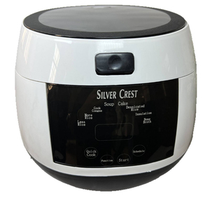 หม้อหุงข้าวไฟฟ้า Silver Crest 6 ลิตร หน้าจอดิจิตอล อัจฉริยะ พร้อมที่ตักข้าวและถ้วยตวง สำหรับใช้ในครัวเรือน - Product Image 4