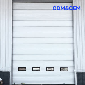 Conception moderne <span class=keywords><strong>Porte</strong></span> <span class=keywords><strong>de</strong></span> <span class=keywords><strong>garage</strong></span> <span class=keywords><strong>sectionnelle</strong></span> industrielle électrique avec volet roulant en acier pour entrepôt avec surface finie - Product Image 4