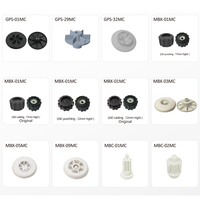 Pièces de rechange pour mixeur : Engrenage en acier inoxydable de 29 mm de hauteur, coupleur en plastique, pièce de rechange pour prise d'entraînement de mixeur.