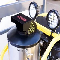 Pompe à eau haute pression pour lavage de voiture, série Hot Water Gasoline 4000 PSI avec réservoir d'eau