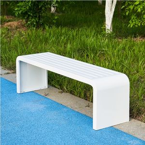 مقعد خارجي لحديقة الحديقة ، فناء مكشوف العاري ، إطار معدني - Product Image 4