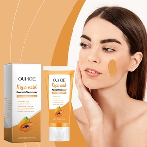 Nettoyant visage à l'acide kojique, doux, éclaircissant, pour le soin quotidien de la peau grasse et terne, contre l'acné - Product Image 5
