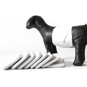 Amazon Venta caliente <span class=keywords><strong>Dono</strong></span> M pañal desechable para mascotas absorbente desodorante pañal de carbono perro macho pañal - Product Image 5
