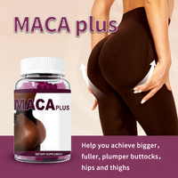 Gummies d'extrait de racine de Maca naturelle OEM pour femmes, soutien énergétique et vitalité, complément alimentaire, 60 unités