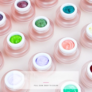 Gel de Nail Art <span class=keywords><strong>Semi</strong></span>-<span class=keywords><strong>Permanent</strong></span> Exclusif à Presser, Effet Dégradé, Sans Résidu, Impression par Transfert, Haute Saturation, Facile à Estomper - Product Image 4