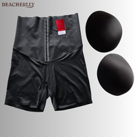 BBL Shapewear 2 en 1 Shorty gainant taille haute avec coussinets amovibles pour rehausser et sculpter les fesses