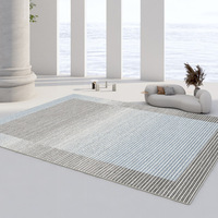 Tapis de salon simple personnalisé en usine, tapis de sol épais en fausse fourrure pour usage domestique, décoration intérieure, tapis de chambre à coucher, tapis de chevet de canapé