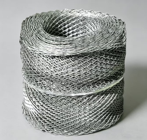Malla <span class=keywords><strong>de</strong></span> Refuerzo Galvanizada para Construcción, Malla Expandida en Rollo para Estuco, Venta Directa <span class=keywords><strong>de</strong></span> Fábrica - Product Image 2