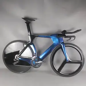 SERAPH TT 자전거 시간 시험 자전거 카멜레온 페인트 시간 시험 완료 탄소 자전거 FM-TT01 SHIMAN0 R8060 groupset