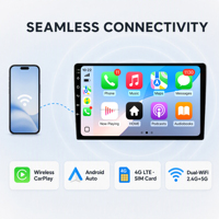 Autoradio 2 DIN universel 9 pouces FYT UIS7865 8 cœurs Android 14 avec CarPlay sans fil et stéréo