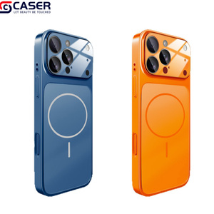 Ốp điện thoại iPhone 13-17 Pro/Pro Max mới ra mắt, bảo vệ toàn diện, chất liệu PC mờ, từ tính, siêu mỏng, màu máy nguyên bản - Product Image 1