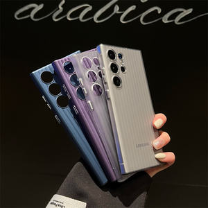 2024 nouvelle coque de téléphone de style bagage de <span class=keywords><strong>valise</strong></span> à rayures de peau mate pour <span class=keywords><strong>samsung</strong></span> galaxy s24 23 plus ultra - Product Image 6