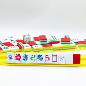 Juego de Mahjong Estilo Americano Portátil de Diseño Moderno, 4 Capas, 160 Fichas de Acrílico de Lujo para Juegos de <span class=keywords><strong>Ajedrez</strong></span> - Product Image 6