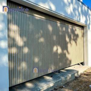 Anlike Vente <span class=keywords><strong>en</strong></span> gros Vertical isolé 16x7 <span class=keywords><strong>Auvent</strong></span> mural <span class=keywords><strong>en</strong></span> aluminium 12x8 Portes <span class=keywords><strong>de</strong></span> <span class=keywords><strong>garage</strong></span> à lattes <span class=keywords><strong>en</strong></span> grain <span class=keywords><strong>de</strong></span> <span class=keywords><strong>bois</strong></span> Guangzhou - Product Image 2