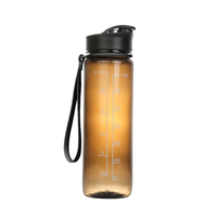 PRIX USINE 1000ml 32oz Grande bouteille personnalisée avec logo, étiquette imprimée pour fitness, sport, gym, écologique, couvercle de qualité alimentaire compatible PP/Tritan