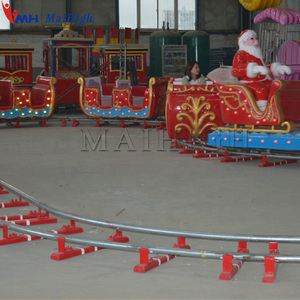 Enfants équipement de parc à thème De Noël drôle petite piste <span class=keywords><strong>train</strong></span> à vendre - Product Image 2