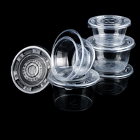 Wegwerp Pla Ronde Container Doos Salade Afhaalschaal Fruit En Groente