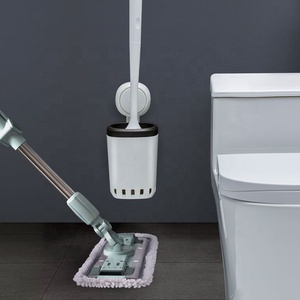 <strong>Toilet</strong> Bowl TPR <strong>Silicon</strong> Stainless Steel Disposable Cleaning <strong>Brush</strong> Holder &amp; Plunger Set Wall Mounted Cheap UV Funny <strong>Toilet</strong> <strong>Brush</strong> - Product Image 2
