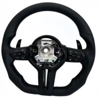 Volant de voiture en cuir sport pour BMW F30 F10 F15 F36 F20 F22 F25 F32 M3 M5 E46 E60 E70 E90 E91 M
