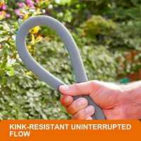 Durable Léger Ultra Flexible 3/4 ''Tuyau d'arrosage en plastique non extensible Buse de lavage de voiture Pistolet d'arrosage Jardins de nettoyage