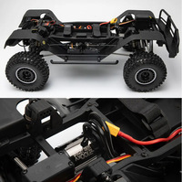 Control Remoto YK4107PRO Inspirado en Nissan, Modelo de Auto RC Eléctrico de Plástico a Escala 1/10 para Escalada y Todoterreno, para Uso en Exteriores