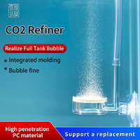 WYIN ZRDR W05-08A ZRDR transparent raffineur aquarium co2 diffuseurs atomiseur CO2 raffineur de dioxyde de carbone raffineur plastique
