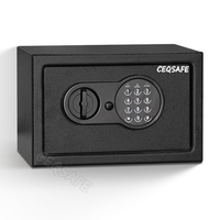 CEQSAFE Digitaler Safe Stahlsafe Geldtresor Mini Haushaltspasswort-Schlüsselsafe OEM Sicherheitsbox