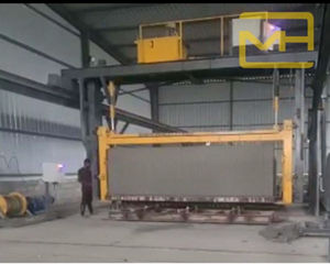 MARUTI HYDRAULICS LIMITED รถเครนคุณภาพสูงสำหรับการจัดกลุ่ม/แยกกลุ่มบล็อก AAC อัตโนมัติ สำหรับใช้งานในอุตสาหกรรม กำลังการรับน้ำหนักสูง อุปกรณ์คุณภาพสูง - Product Image 5