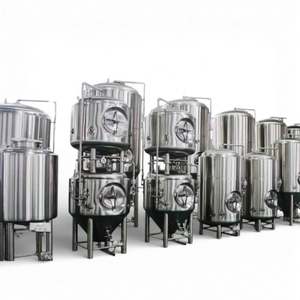 Meilleur prix – Équipement de brassage de bière à chauffage direct 2000L à 3 cuves, température contrôlée et personnalisable - Product Image 4