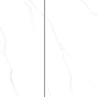 Carrelage mural en porcelaine imitation marbre blanc de Carrare 400x800mm, facile à nettoyer, imperméable, antidérapant, pour salle de bain, cuisine, salon, moderne