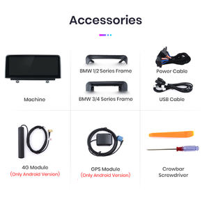 วิทยุติดรถยนต์ Junsun Wireless CarPlay Android สำหรับรถยนต์ BMW ซีรีส์ 1 2 3 4 รุ่น F20 F21 F22 F30 F31 F32 F33 F34 F36 ปี 2013-2017 ระบบ <span class=keywords><strong>NBT</strong></span> มัลติมีเดีย GPS - Product Image 5