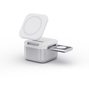 <span class=keywords><strong>Cargador</strong></span> Inalámbrico 3 en 1 con Soporte Magnético Desmontable para <span class=keywords><strong>Apple</strong></span> <span class=keywords><strong>Watch</strong></span>, Auriculares <span class=keywords><strong>y</strong></span> Teléfono Inteligente, Estaciones de Carga Rápida - Product Image 2
