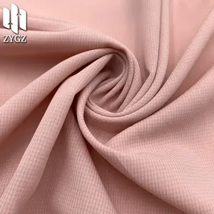 CEY Ice Silk Thousand Bird Grid Dark Chiffon Fashion Shirt Fabric Women's New Fabric Wholesale Designer Fabric