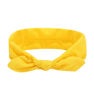 Bandeau de yoga bohème à large bord, tendance, en coton extensible anti-transpiration, pour le sport, les dreadlocks et les mariages féminins - Product Image 5