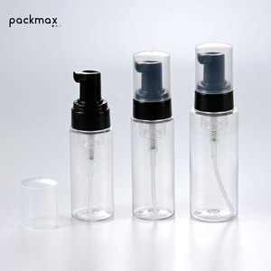 Flacon pompe vide en plastique de 40 ml en forme de cylindre pour savon moussant pour les mains - Product Image 2