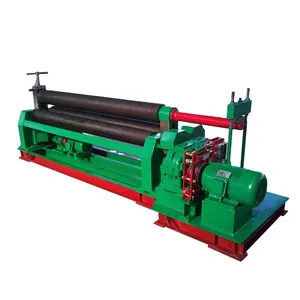 Three-roll Iron Plate Steel Plate Automatic Hydraulic Rolling Machine For Sale