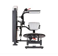 Machine d'entraînement multifonctionnelle professionnelle en acier réglable à charge par poulie pour hanches, bras, jambes, fessiers et soutien dorsal