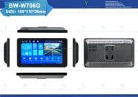 Estéreo para Auto de 7 Pulgadas con Pantalla Táctil IPS, Carplay Inalámbrico, Android Auto, Mirror Link, FM, Navegación Multimedia para Autos