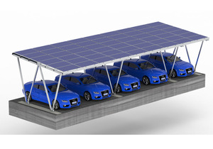 Cochera <span class=keywords><strong>Solar</strong></span> de Acero Galvanizado Personalizada, Estructura Impermeable, Servicio OEM - Product Image 3