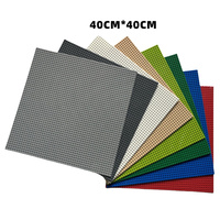 Plaque de base micro 50x50 compatible avec les briques Gao 40x40cm, blocs de construction muraux, jouet pour enfants, maternelle